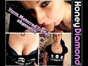 Vorschaubild vom Privatporno mit dem Titel "Vorm Motorrad-Treffen abgesahnt" von GeileDiana