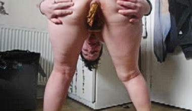 Schritt Füße in Scheiße