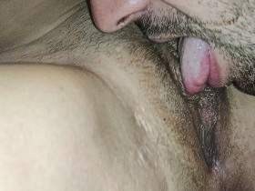 Licking pussy