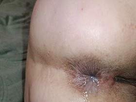 Tits play with oral and anal