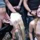 GERMAN PARKING LOT SLUTS – Kitty & Lisa Outdoor Gangbang