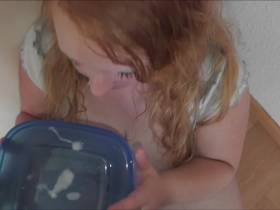 Vorschaubild vom Privatporno mit dem Titel "Diät?!?Aber nur mit männlichen Eiweiß :D" von sexyvenushuegel