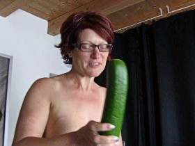 extremely thick cucumber