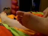 SexyAmyX - Footjob Foot Massage POV