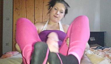 Footjob am Nachbarsjungen