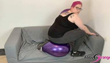 Sit to Pop lilaner Metallic Ballon