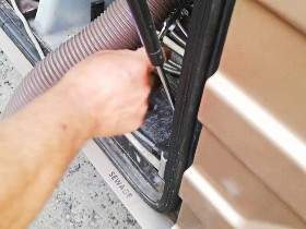 EMPTY WASTE TANK from the motorhome KOTZ ALARM