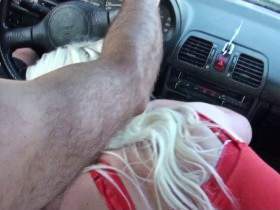 Got horny during the drive and blown horny
