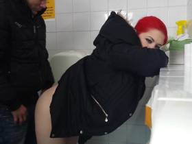 public toilet fucked