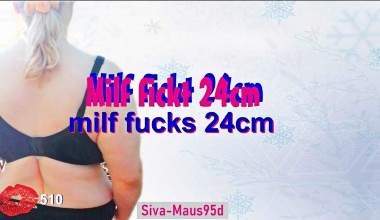 Milf fickt 24cm..diese  24cm wollte ich echt mal Spüren..