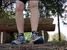 Break in pantyhose on the bike ride 1 ** Striptease **