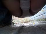 piss and fingered outdoor