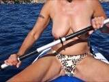 Auf dem Sup gepullert