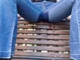 User request - I pee in my blue 90s jeans