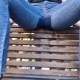 User request - I pee in my blue 90s jeans