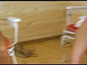 Breast bondage skills of German housewives