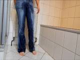 Refined jeans with pee