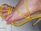 Yellow Heels Side View