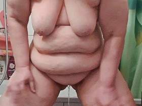 Nylons and dildo soaked in piss in a bowl!!