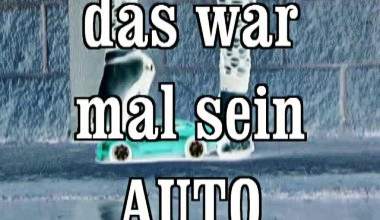 Crushing - das war mal sein Auto