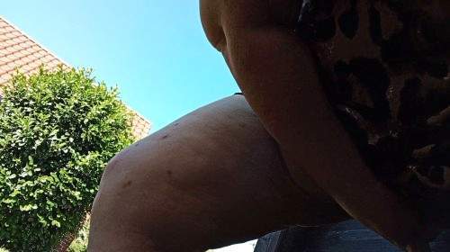 Der nächste Garten Piss