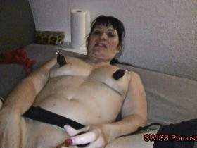 A 3.5-meter neck chain sunk into my wet pussy…