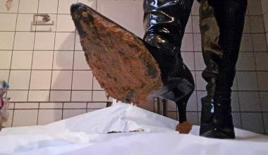 geiles scheißen in Lackoverknees