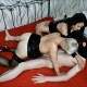 Horny stallion fucks 2 MILF sluts and cums a lot!