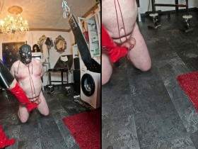 Deine Hoden müssen Leid ertragen für deine Herrin!