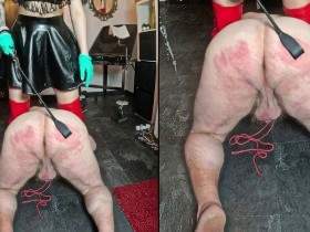 Your testicles must suffer for your mistress!