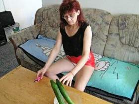 anal with cucumber