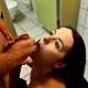 Disco toilet quickie – I squirt right in Emma’s face!