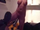Part 2 - Intense session with a big dildo, fisting and Stutenspekulum