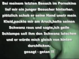 Im Pornokino von jungen Typen gefickt !!!!!