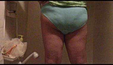 Blau Panty Messy Big Ass
