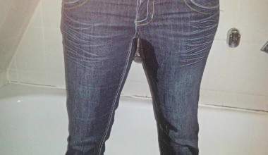Hose eingepullert