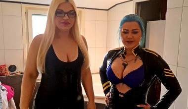Die Latex Sperma Schlampen!