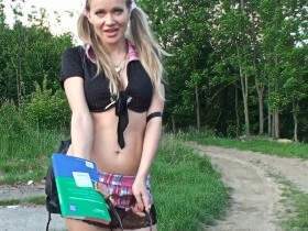Student seduced on the way home!!