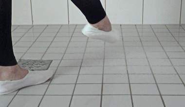 Auch Ballerinas brauchen eine Dusche