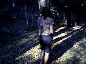 Before the tree abgeschissen standing.