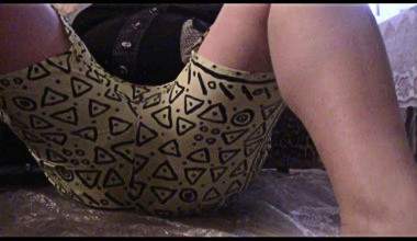 Gelb Strumpfhosen Orgien