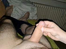Ihm ein runtergeholt - 2 Finger Handjob