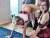 Her FIRST time with a threesome!! Totally escalated! AO! No condom!