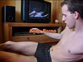 beim Porno gucken!