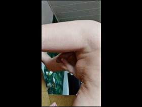 Sprayed myself