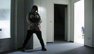 Masturbation vor dem Konferenzraum