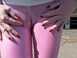 Pink leggings on an empty seat - 2nd part