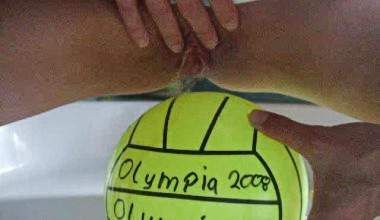 Volleyball bepisst
