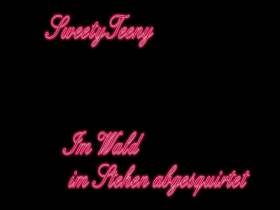 Abgesquirtet standing in the forest