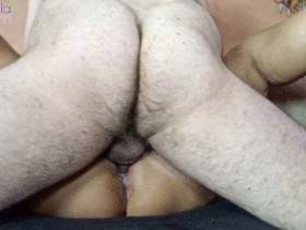 Geiles AO-Dreiloch-Ficktreffen mit Tim aus Hamburg! Fotzen- und Anal-Creampie! Teil 2